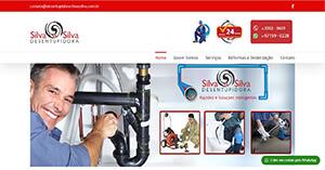 Site Desentupidora Silva e Silva