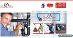 Site Desintupidora Silva e Silva