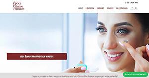 Site Ótica Clássico Premium